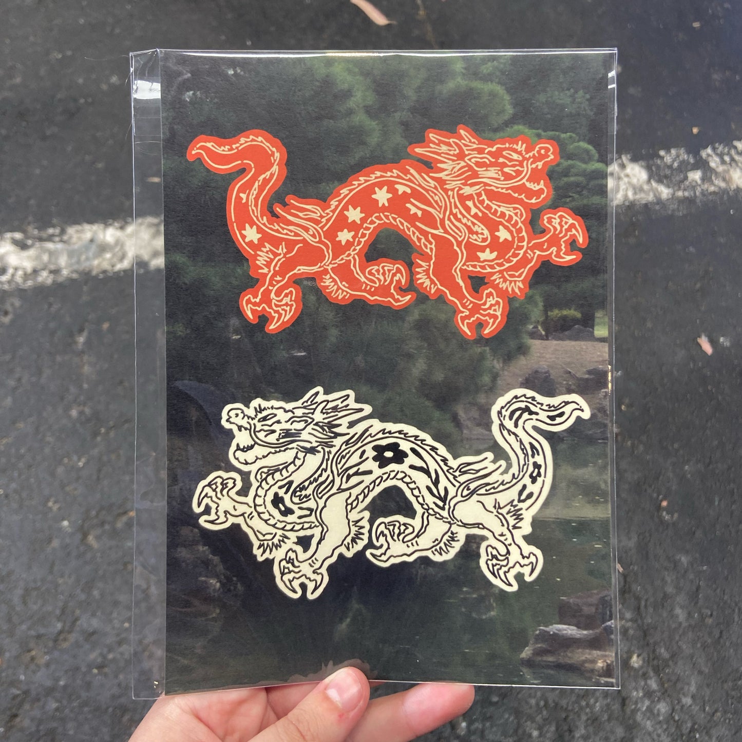 A5 Dragon Print