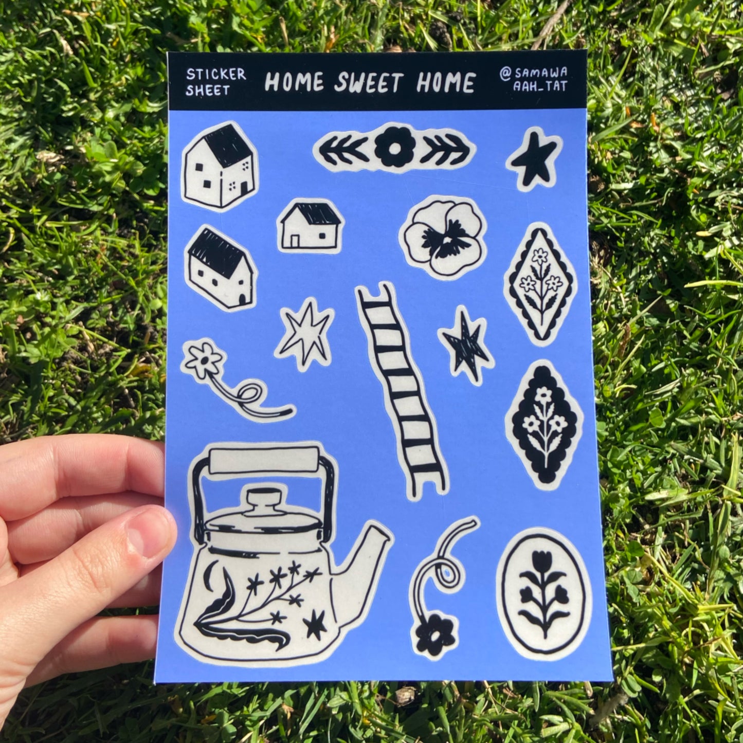 Home Sweet Home Vinyl Sticker Sheet