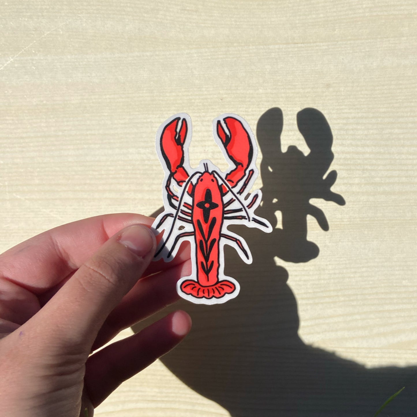 Lobster Vinyl Sticker