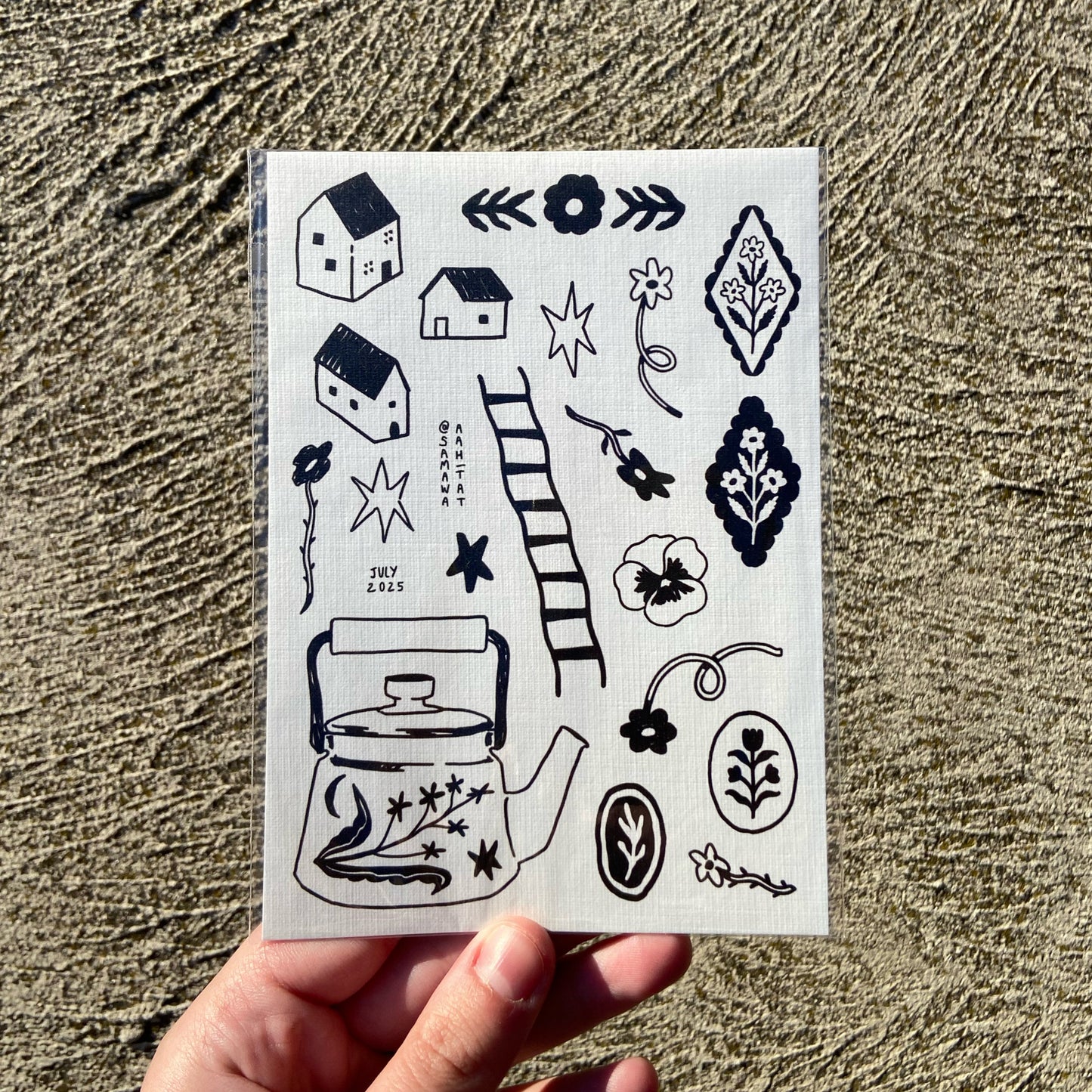 A6 Home Sweet Home Print