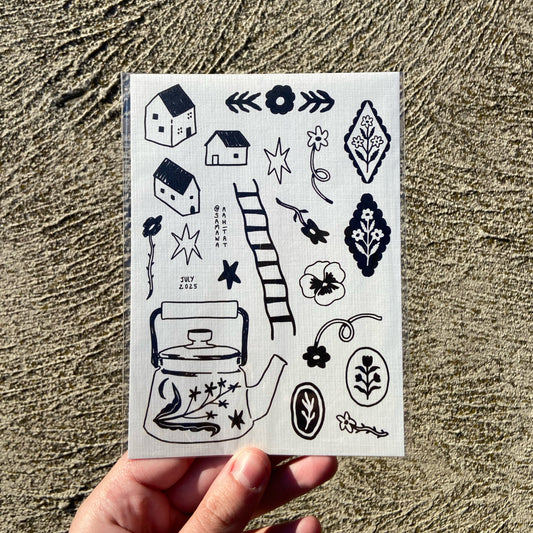A6 Home Sweet Home Print